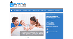 Desktop Screenshot of eurosud-finance.com
